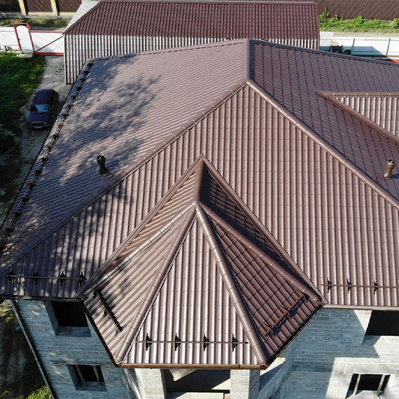 Монтаж сложной крыши и кровли в Касимове и Рязанской области